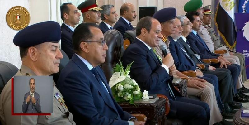 الرئيس السيسي يعلن انطلاق البطولة العربية العسكرية للفروسية بالعاصمة الإدارية