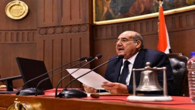 المستشار عبد الوهاب عبد الرازق رئيس مجلس الشيوخ