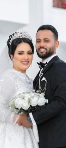 العروسان الحسناء هدى والفارس خالد