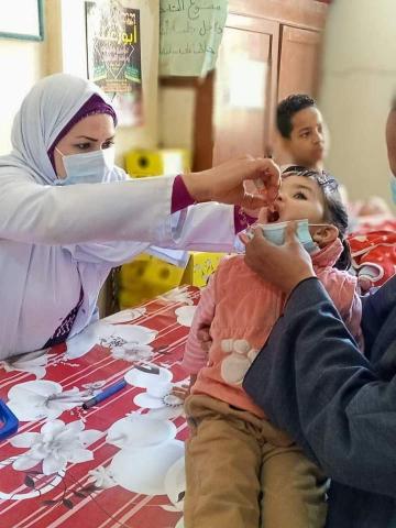 مد فترة الحملة القومية الثانية للتطعيم ضد مرض شلل الأطفال 