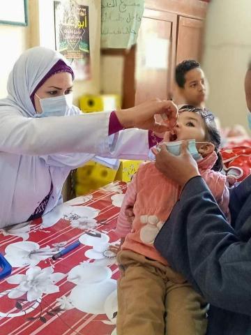 مد فترة الحملة القومية الثانية للتطعيم ضد مرض شلل الأطفال