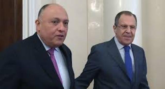 وزيرا خارجية مصر وروسيا