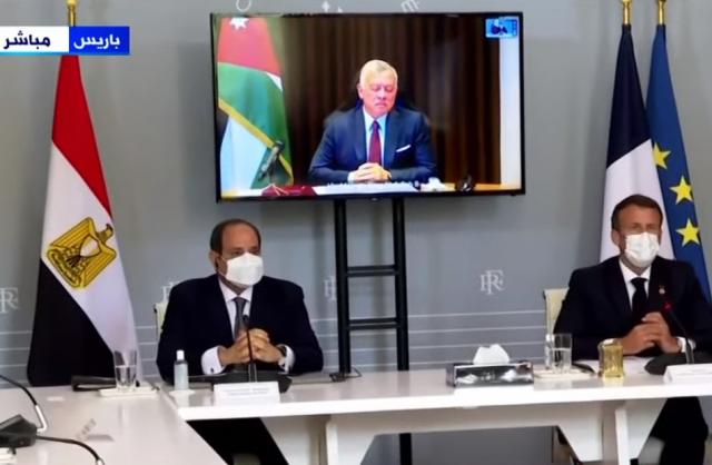 الرئيسان السيسى وماكرون