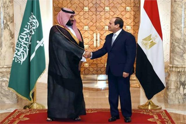 لقاء الرئيس عبد الفتاح السيسي وولي عهد السعودية محمد بن سلمان في شرم الشيخ