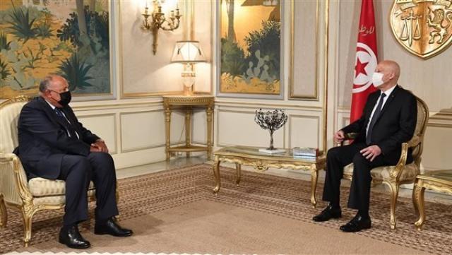 الرئيس التونسي يستقبل وزير الخارجية