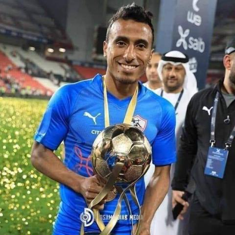 محمد عبد الشافي لاعب نادي الزمالك