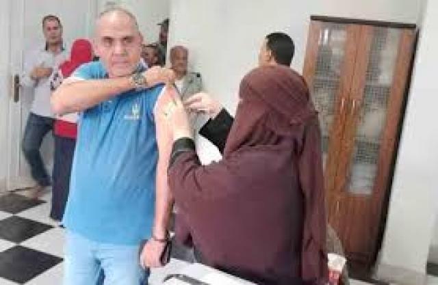 تطعيم العاملين بمترو الأنفاق