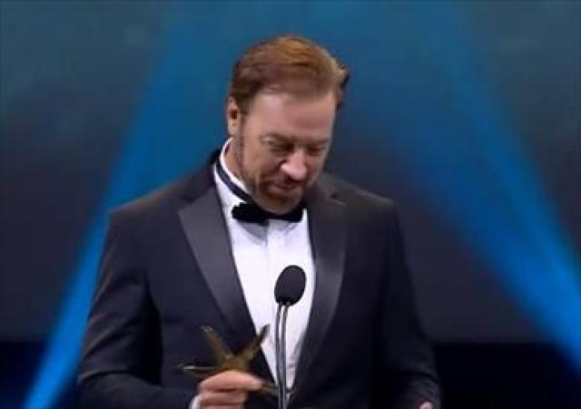 باتريك بوكلاينن يفوز بجائزة أفضل ممثل