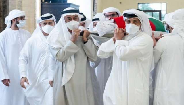 صورة من الجنازة