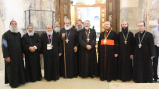 تفاصيل زيارة الاباء البطاركة ورؤساء كنائس الشرق الأوسط لدير السريان