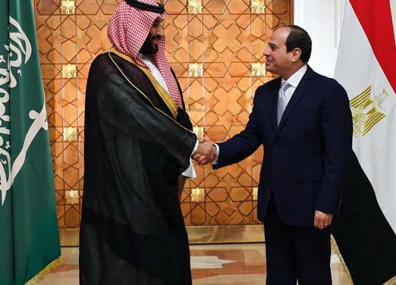 الرئيس عبد الفتاح السيسي وولى عهد السعودية...ارشيفية