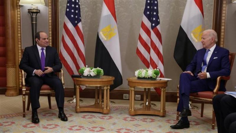 الرئيس السيسي وجو بايدن
