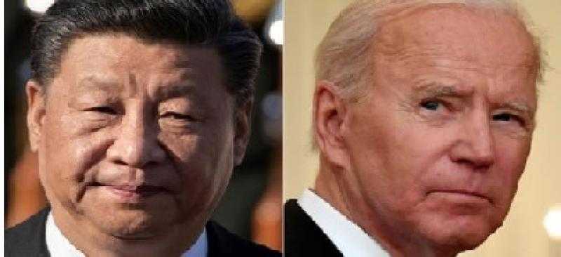 تهديدات متبادلة بين الرئيسين الامريكى والصينى بايدن وشي جين بينج بشان تايوان