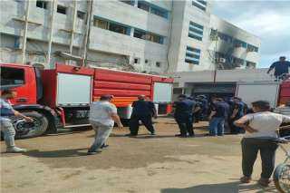 محافظ كفر الشيخ يتابع حريق بالمستشفى العام بسبب ماس كهربائي ونقل 11 حالة في العناية لمستشفى مجاور