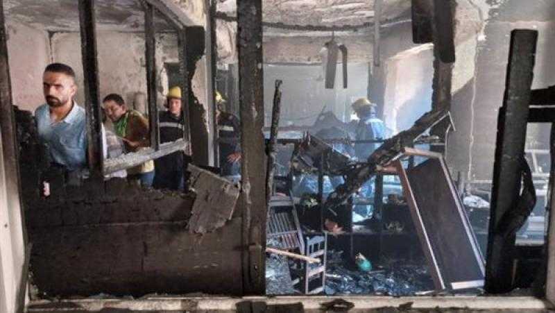 وفاة 41 مواطناً في حريق كنيسة أبي سيفين بإمبابة