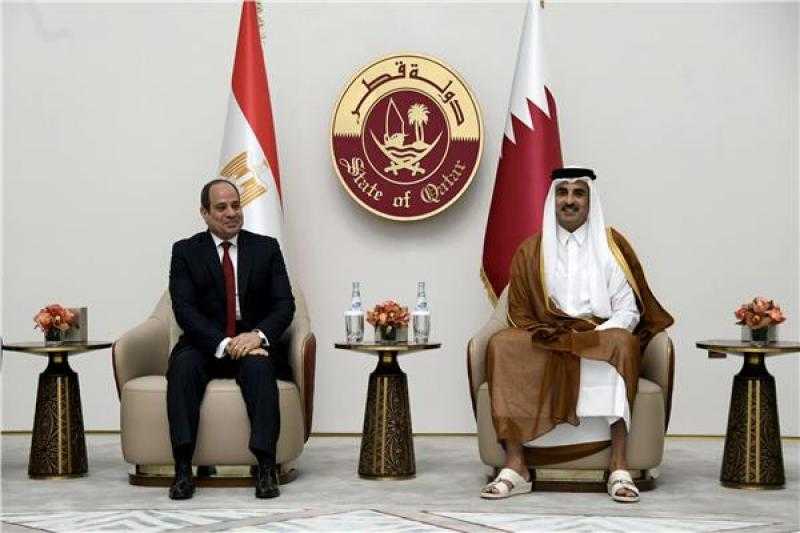 السيسي يؤكد انفتاح مصر نحو تعميق العلاقات الثنائية مع قطر