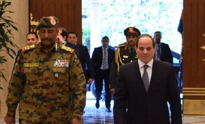 الرئيس السيسى والفريق البرهان