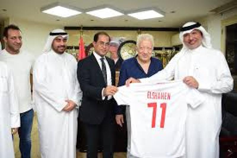 مرتضى منصور وخالد الغانم 