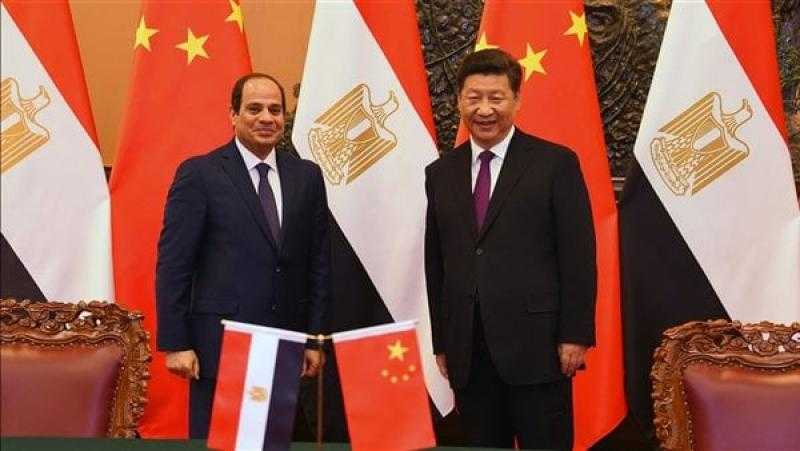 الرئيس الصينى يشيد بدور مصر فى تعزيز الاستقرار والأمن في الشرق الاوسط