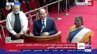 إتفاق لمصر والهند على تكثيف التعاون سياسيًا وأمنيًا واقتصاديًا