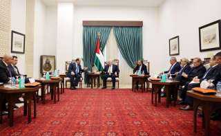 الرئيس الفلسطيني يستقبل رئيسي جهازي المخابرات المصرية والأردنية