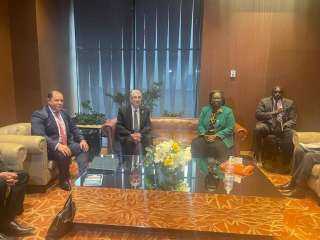 وزير الكهرباء والطاقة المتجددة يجتمع مع وزيرة الطاقة السنغالية