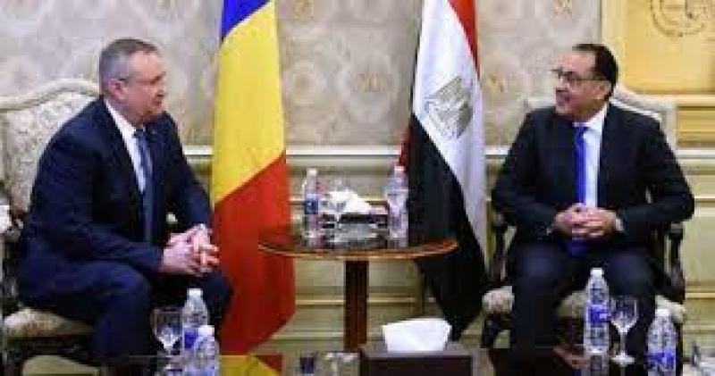 الدكتور مصطفى مدبولى و رئيس وزراء جمهورية رومانيا