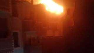 حريق وحدة سكنية فى بور فؤاد