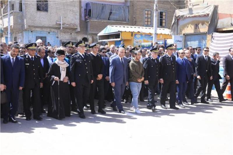 جنازة اللواء مدحت عبدالرحيم
