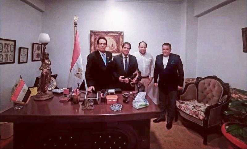 ماجد نصيف يستقبل عددا من الشخصيات العامة