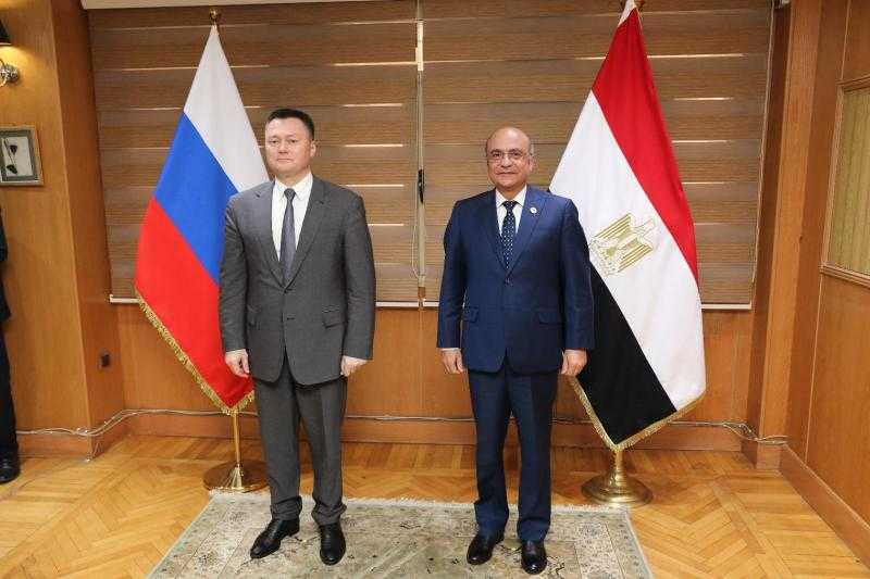 وزير العدل يستقبل إيغور كراسنوف النائب العام لجمهورية روسيا الإتحادية