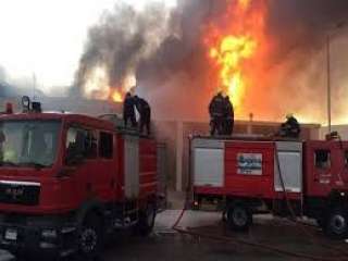 السيطرة على حريق نشب في مدرسة الشهيد محمد جمال الثانوية للبنين بمدينة طوخ
