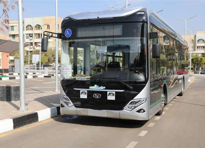 اتوبيس كهربائى مصنع فى مصر
