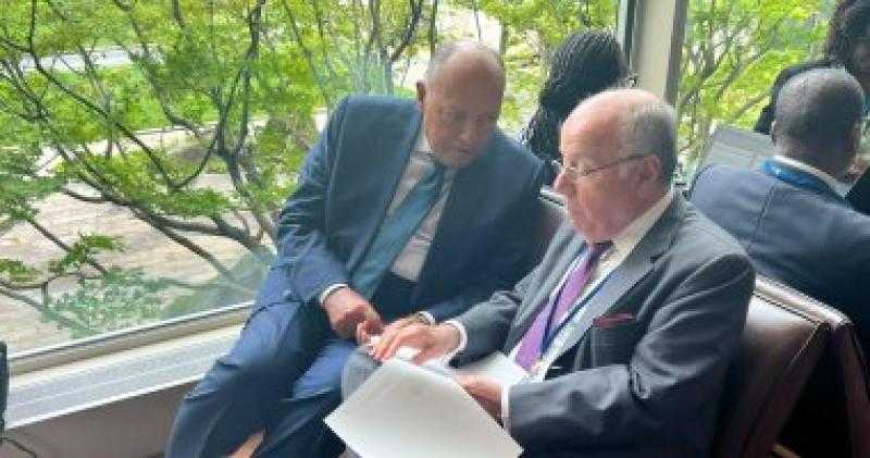 سامح شكرى يلتقى وزير خارجية البرازيل بالأمم المتحدة فى نيويورك