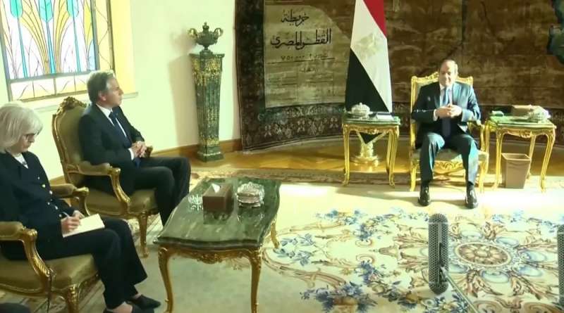 لقاء الرئيس السيسى وبلينكن