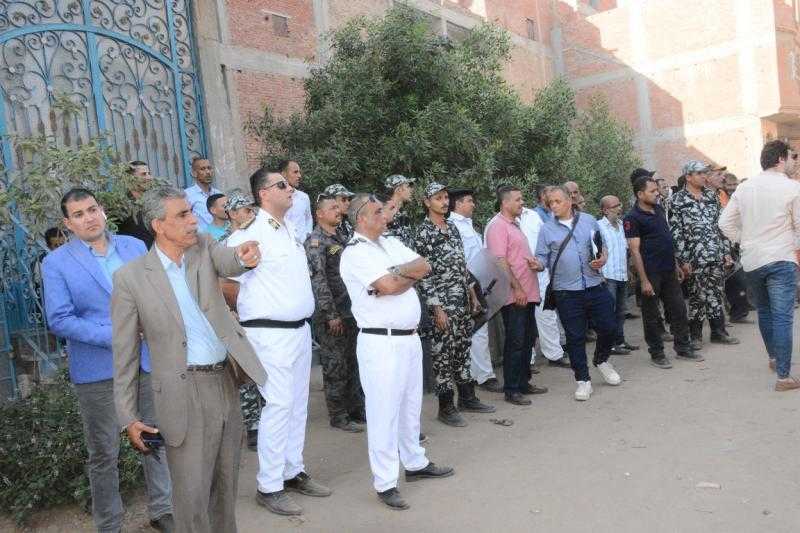 حملة مكبرة لإزالة التعديات والمخالفات بمدينة شبين القناطر