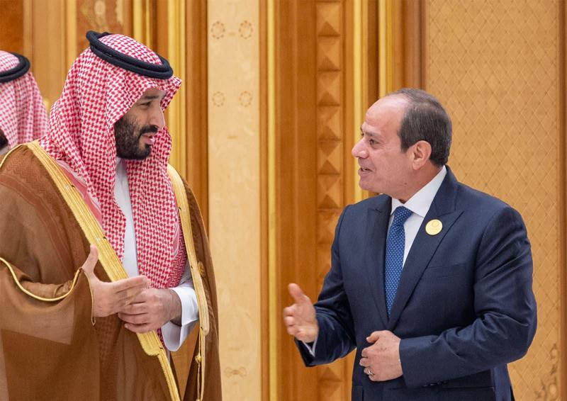 الرئيس السيسى وولى العهد السعودى