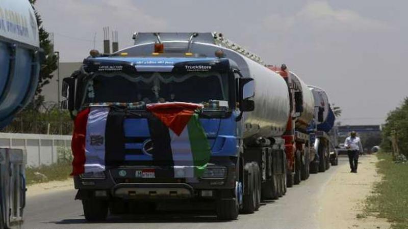 شاحنات وقود لقطاع غزة