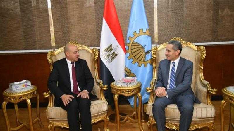محافظ الغربية يستقبل وفد الأكاديمية الوطنية للتدريب