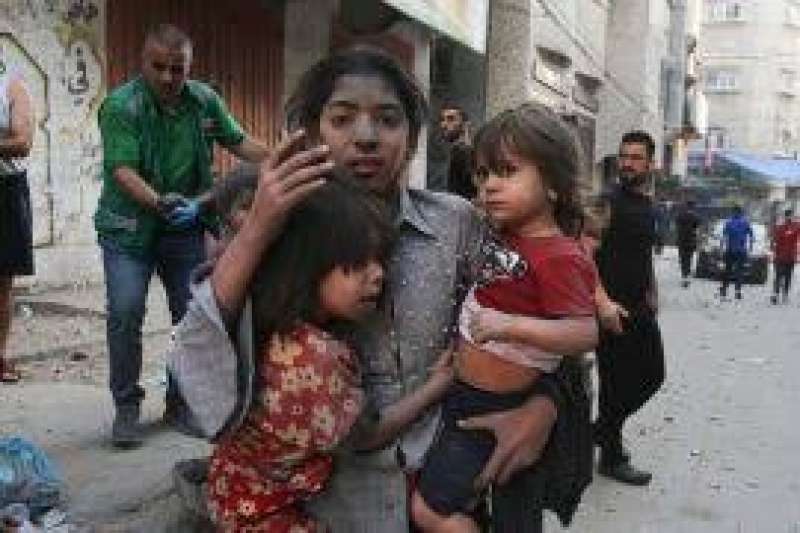 مأساة اطفال غزة
