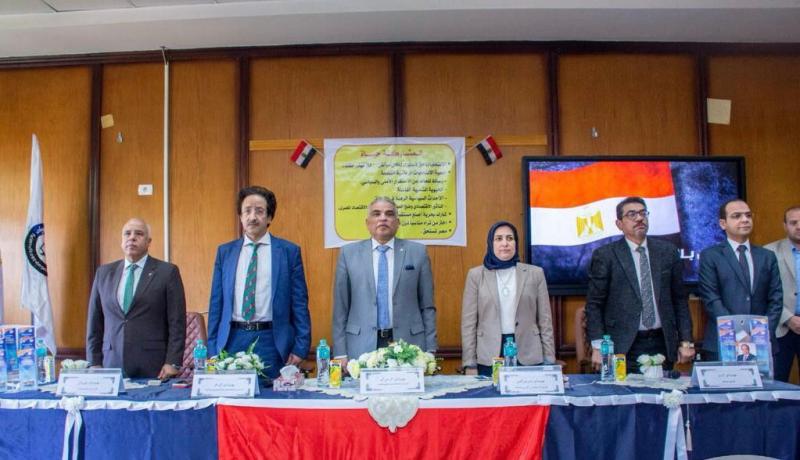 جانب من الندوة بجامعة طنطا