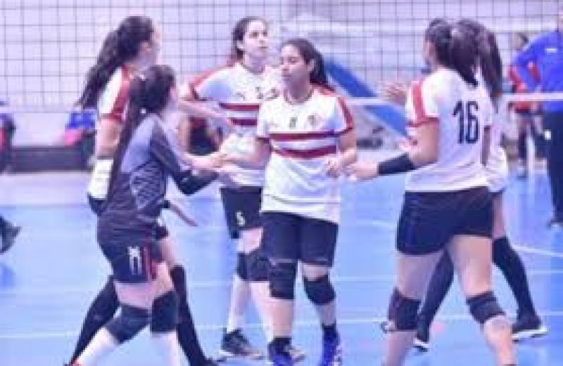 سيدات طائرة الزمالك