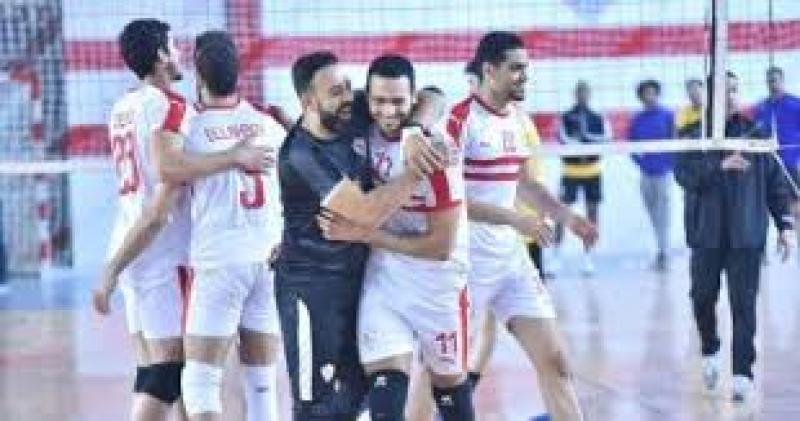 فريق الزمالك لكرة الطائرة.. صورة أرشيفية