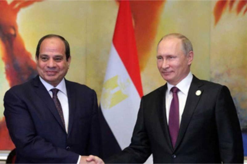 الرئيس عبد الفتاح السيسي وبوتين ...ارشيفية