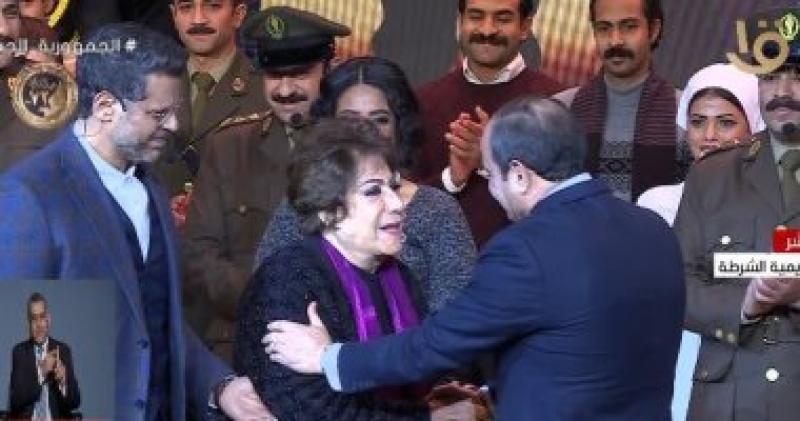 السيسي وسميحة أيوب