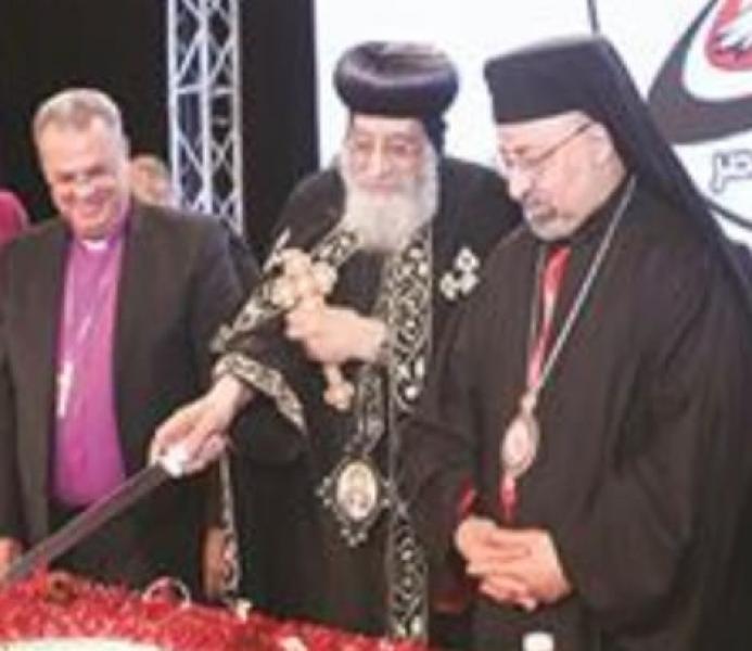 ممثلوا الكنائس خلال الاحتفالية