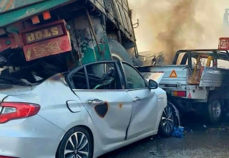 حادث الطريق الدائرى