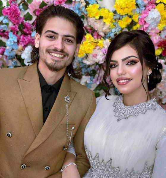 خطوبة طنطا السعيدة  محمود شاكر وعروسته جنة رضوان