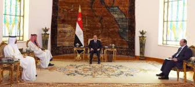 الرئيس عبد الفتاح السيسي ورئيس وزراء قطر،فيتو