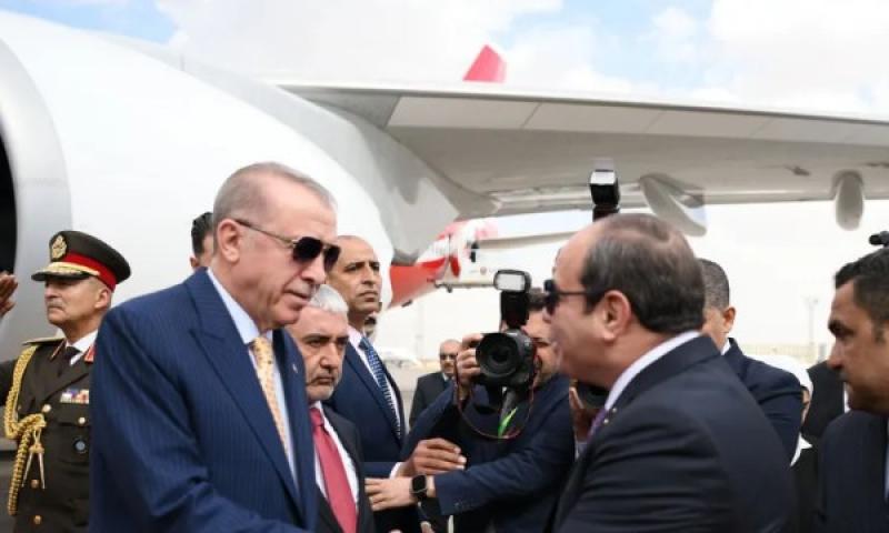 الرئيس السيسي واردوغان